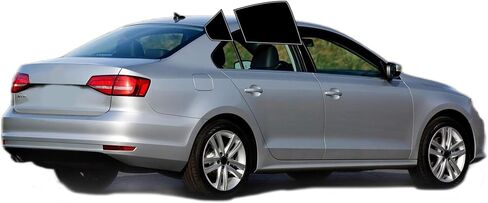 Precut Windows Tint Film All Sides Cars Sun Blocking Protection Privacy Anti Shatter Glass 2 Ply Film Any Tint Shade kit for Volkswagen Jetta Sedan 2011-2018 in Saudi Arabia