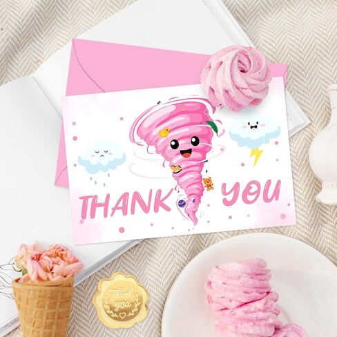 24 Pack Dinosaur Thank You Cards Bulk Cute Cartoon Greeting Cards with Envelopes Stickers Blank Note Cards for Birthday Baby Shower Party Supplies, 4 x 6 Inch in Kuwait