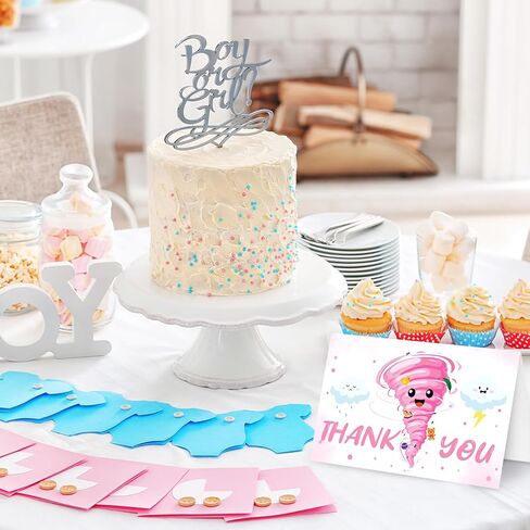 24 Pack Dinosaur Thank You Cards Bulk Cute Cartoon Greeting Cards with Envelopes Stickers Blank Note Cards for Birthday Baby Shower Party Supplies, 4 x 6 Inch in Kuwait