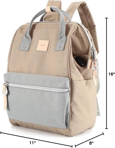 Himawari Laptop Backpack for Women & Men - Travel Backpack With USB Charging Port, Water Resistant, College & School Bag in Saudi Arabia