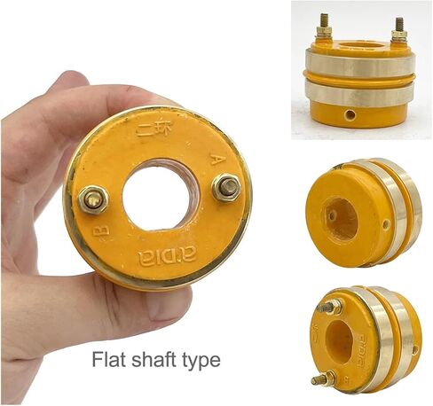 1 Pcs 20x50x59-4 20x50x34-2 Conductive Slip Ring Copper Rotary Packaging Machine Collector 6x12 Carbon Brush(20x50x59-4 J204) in Saudi Arabia