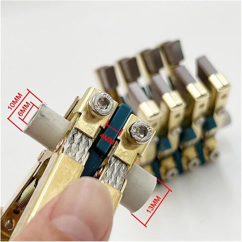 1 Pcs 20x50x59-4 20x50x34-2 Conductive Slip Ring Copper Rotary Packaging Machine Collector 6x12 Carbon Brush(20x50x59-4 J204) in Saudi Arabia