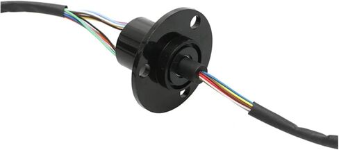 1 Piece 6/12 Channel Wire 2A Double Contact Plated Slip Ring Diameter 22mm CCTV pan/tilt Capsule Conductive Slip Ring Swivel Joint(Dia.22mm 6CH 2A) in Saudi Arabia