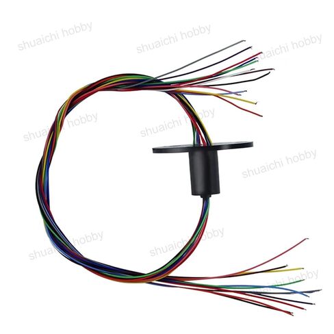 12.5mm 2a 12 قناة جامع حلقة 360 درجة الدوران حلقة قسيمة موصلة مع نوع شفة د in Kuwait