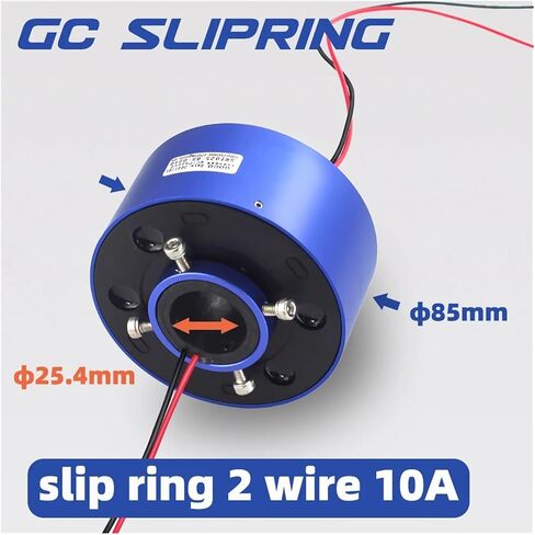 Slip Ring Conductive Slip Ring Through Hole 25.4mm2 Wire 10A Slip Ring Brush Collector Ring in Saudi Arabia