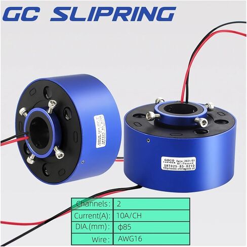 Slip Ring Conductive Slip Ring Through Hole 25.4mm2 Wire 10A Slip Ring Brush Collector Ring in Saudi Arabia