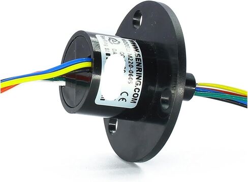 Rotary Joint, mini Slip Ring with Flange Outer Diameter 22mm 6-Way 5A Current Transmission Power Supply in Saudi Arabia