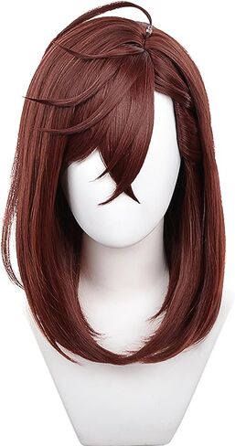 XiongXiongLe Ayase Momo Wig Anime Cosplay Women Costume Long Blonde Dark Brown Hairs Heat Resistant Synthetic Wigs + free cap for Adult Women Cos Anime モモ Party Halloween Christmas Comic in Kuwait