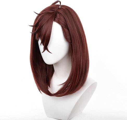 XiongXiongLe Ayase Momo Wig Anime Cosplay Women Costume Long Blonde Dark Brown Hairs Heat Resistant Synthetic Wigs + free cap for Adult Women Cos Anime モモ Party Halloween Christmas Comic in Kuwait