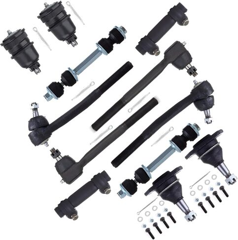 12pc Set Front Suspension Kit Ball Joint Sway bars Tie Rod End Adjusting Sleeve Replacement for Buick for Electra for Estate Wagon for Lesabre for Riviera for Roadmaster in Saudi Arabia