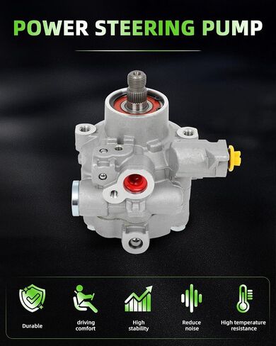 مضخة التوجيه Power Scitoo متوافقة مع Subaru Impreza 2008-2014 ، من أجل WRX 2012-2014 ، من أجل WRX STI 2014-2018 ، مع محرك Turbo H4 2.5L ، استبدل# 34430FG040 ، 21-330 in Saudi Arabia