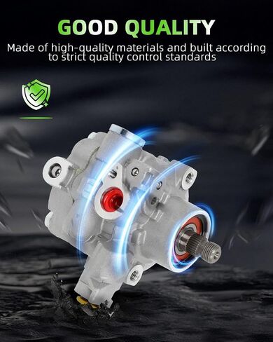 مضخة التوجيه Power Scitoo متوافقة مع Subaru Impreza 2008-2014 ، من أجل WRX 2012-2014 ، من أجل WRX STI 2014-2018 ، مع محرك Turbo H4 2.5L ، استبدل# 34430FG040 ، 21-330 in Saudi Arabia