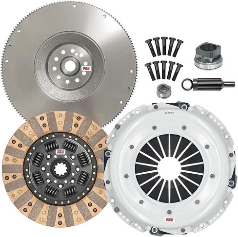 ClutchMaxPRO Performance Stage 3 Clutch Kit with Flywheel Compatible with 1999-2003 F250 F350 F450 F550 Super-Duty 2000-2003 F650 F750 7.3L Turbo Diesel 6-Speed (CP07113DF-FW167458WB-ST3) in Saudi Arabia