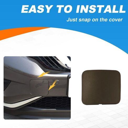 CAR MOBER PROFT TOR TOW COVER CAPE CAPE TOWING EYE FOR NISSAN MURANO 2015 2016 2017 2018 622A0-5AA1H (Pearl White ، Right Raptender Side) in Saudi Arabia