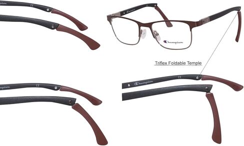 Champion Eyeglasses HATTRICK Tween C02 Dark Brown in Saudi Arabia