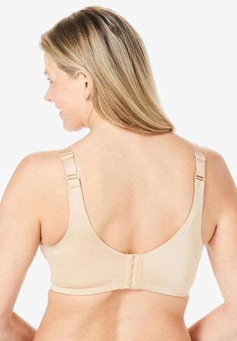 Comfort Choice Women's Plus Size Back-Smoothing Wireless T-Shirt Bra in Saudi Arabia