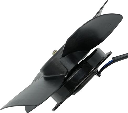 Caltric 19030-HL4-A01 19020-HN7-000 Radiator Fan Compatible with Honda Pioneer 1000 SXS1000M3 2016-2021 19030-HL4-A01 in Saudi Arabia