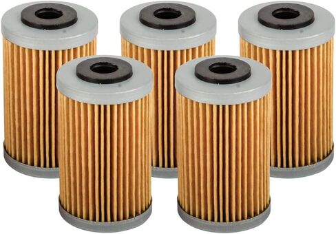 Tusk First Line Oil Filter 5 Pack متوافق مع KTM 500 EXC 2012-2016 in Saudi Arabia