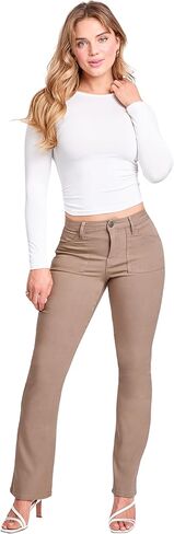 YMI Jeans Women's Hyperstretch Mid Rise Bootcut Pants in Saudi Arabia