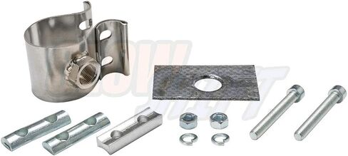 Glowshift 1-3/4 "-2" مشبك النطاق العريض/نسبة الوقود مقياس مستشعر الأوكسجين بونج-لا تصميم لحام in Saudi Arabia