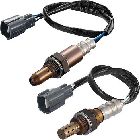 مستشعر Oxygen O2 234-4622 و 234-9049 متوافق مع Toyota 2007 2008 2008 2010 2011 Camry ، 2006 2007 2008 RAV4 2.4L L4 ؛ 1pcs في المنبع و 1pcs مستشعر الأوكسجين البديل في اتجاه مجرى النهر in Kuwait