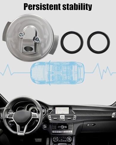 Dipstick Adapter Repair Kit Fit for Ford 7.3L Powerstroke F250 F350 F450 F550 1994-2003 Excursion 2000-2003 Van E250 E350, Replace F4TZ-6753-A F4TZ-6751-B F4TZ-6751-A, Silvery in Kuwait