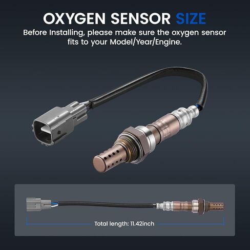 مستشعر Oxygen O2 234-4622 و 234-9049 متوافق مع Toyota 2007 2008 2008 2010 2011 Camry ، 2006 2007 2008 RAV4 2.4L L4 ؛ 1pcs في المنبع و 1pcs مستشعر الأوكسجين البديل في اتجاه مجرى النهر in Kuwait
