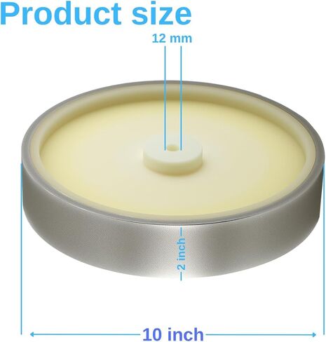10 inch CBN Grinding Wheel 200 Grit, 2" Wide x 12mm Bore, for Tormek T-8 Sharpening System、 High-Speed Steel Tool (200 Grit) in Saudi Arabia