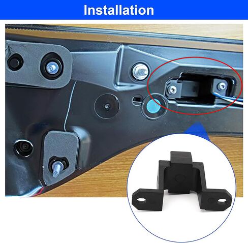 Trunk LID إصدار زر التبديل مشبك حامل Mount Bracket for Dodge Charger SRT Hellcat 2015-2023 68213147AC 68398666AB ROSTY BRACKET FIX in Kuwait