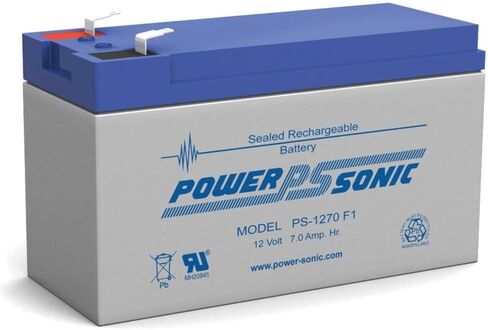Thetropires Powersonic PS1270F1 استبدال البطارية وحيد القرن [الإلكترونيات] in Saudi Arabia