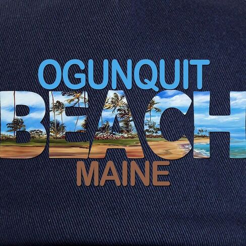 Cafepress Summer Ogunquit Maine Cap Capable Capeball Cap in Saudi Arabia