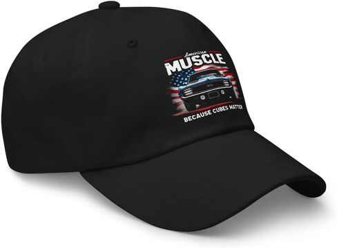 American Muscle Dad Hat – Because Cubes Matter Classic Camaro SS Car Graphic Cap in Saudi Arabia