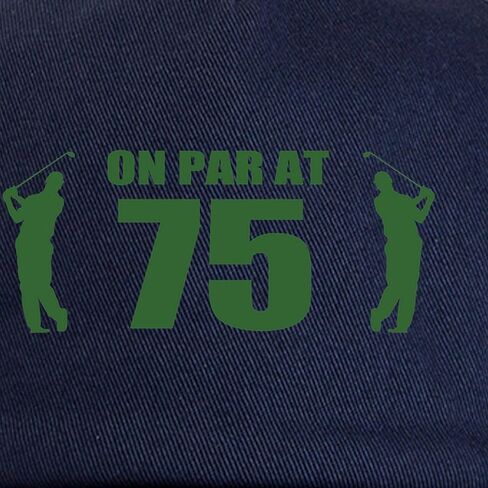 CafePress Golfer's 75Th Birthday Cap Adjustable Baseball Cap in Saudi Arabia