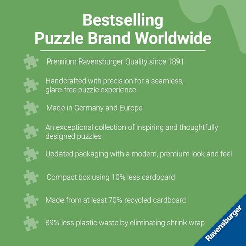 Ravensburger Abandoned Series: Decaying Diner 1000 Piece Jigsaw Puzzle for Adults - 12000637 - Handcrafted Tooling, Made in Germany, Every Piece Fits Together Perfectly in Kuwait