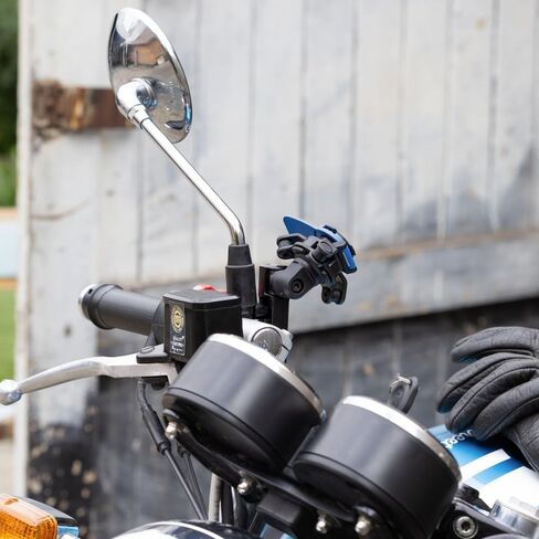 Quad Lock Brake/Clutch Motorcycle Phone Mount with Vibration Dampener and MAG Phone Case for Galaxy S23+ in Saudi Arabia