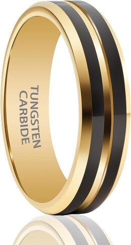 SX.man&sog Tungsten rings for Men or Women,Two Tone Design Tungsten Carbide Wedding Ring for Men or Women in Saudi Arabia