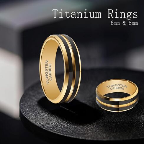 SX.man&sog Tungsten rings for Men or Women,Two Tone Design Tungsten Carbide Wedding Ring for Men or Women in Saudi Arabia