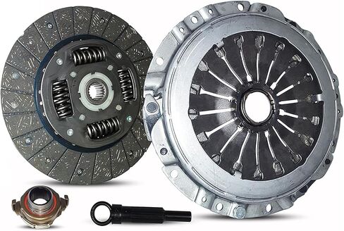 Transmission Clutch kit compatible with Tiburon Gt Se Limited Coupe 2003-2008 2.7L V6 GAS DOHC Heavy-Duty Premium Pressure Plate, HD Full Woven Organic Clutch Disc (05-058) in Saudi Arabia