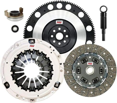 ClutchMaxPRO Heavy Duty OEM Clutch Kit with Chromoly Flywheel Compatible with Saab 9-2X, Subaru Baja, Forester, Impreza WRX, Legacy GT, Outback, EJ255, FA20F (CP15026HDLSF-CK) in Saudi Arabia
