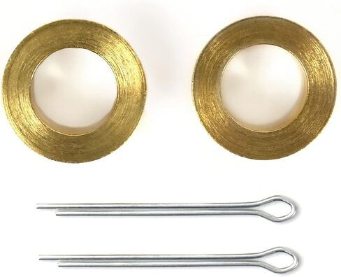 Clutch Rod Bushing Brass 3/8 Inch ID With Cotter Pin Pair For 1965-1973 Ford Mustang in Saudi Arabia