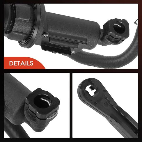 A-Premium Clutch Master Cylinder and Clutch Slave Cylinder Compatible with Jeep JK Series Wrangler 2007-2012, Replace# 52060132AC, 52060133AC, 2-PC Set in Saudi Arabia