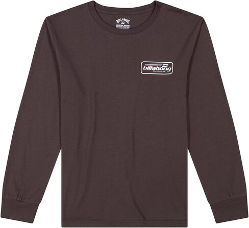 Billabong Boys' Premium Long Sleeve Logo Graphic T-Shirt, Regular Fit in Kuwait