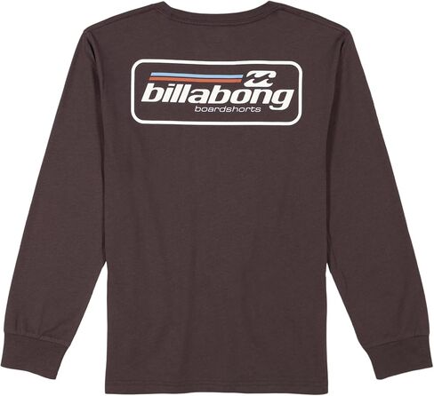 Billabong Boys' Premium Long Sleeve Logo Graphic T-Shirt, Regular Fit in Kuwait