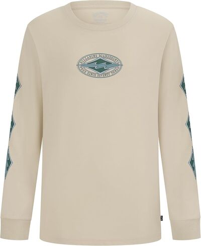 Billabong Boys' Premium Long Sleeve Logo Graphic T-Shirt, Regular Fit in Kuwait