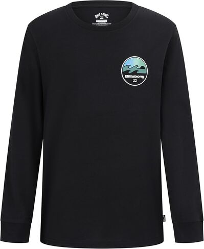 Billabong Boys's Premium Long Sleeve Logo T-Shirt ، نوبة منتظمة in Saudi Arabia