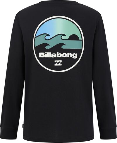 Billabong Boys's Premium Long Sleeve Logo T-Shirt ، نوبة منتظمة in Saudi Arabia