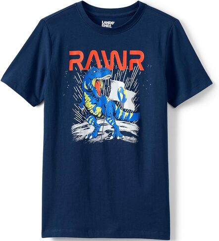LANDS 'End Boys Graphic Tirt tirt in Saudi Arabia