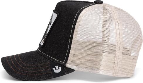 Goorin Bros. The Farm Unisex Original Adjustable Snapback Trucker Hat, Denim (The Stallion), One Size in Saudi Arabia