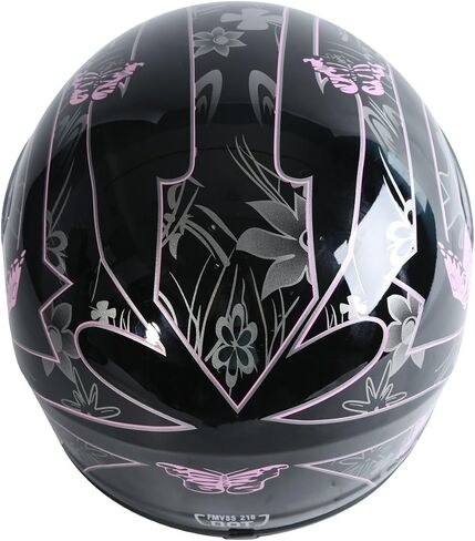 TCT-Motorparts دراجة نارية Motocross Flip Up Compulal Face Helmet Fisor Mirror Sun Shield Street Sport Motor Motor Motor Comple for Women Men Gloss Black ، (Medium in Kuwait