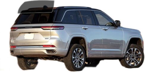 Window Window Precut Film Front Windows Tint Film Cars Sun Flocking Procession Privacy Anti Shatter Glass 2 Ply Computer Cut أي ظلال لجيب Grand Cherokee 4Door 2022-2024 in Kuwait